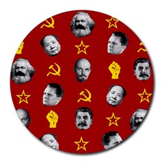 Communist Leaders Round Mousepads by Valentinaart