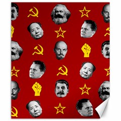 Communist Leaders Canvas 20  X 24   by Valentinaart