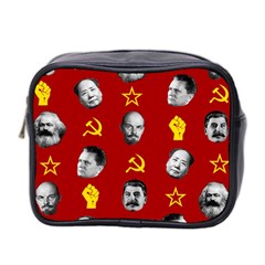 Communist Leaders Mini Toiletries Bag 2-side by Valentinaart