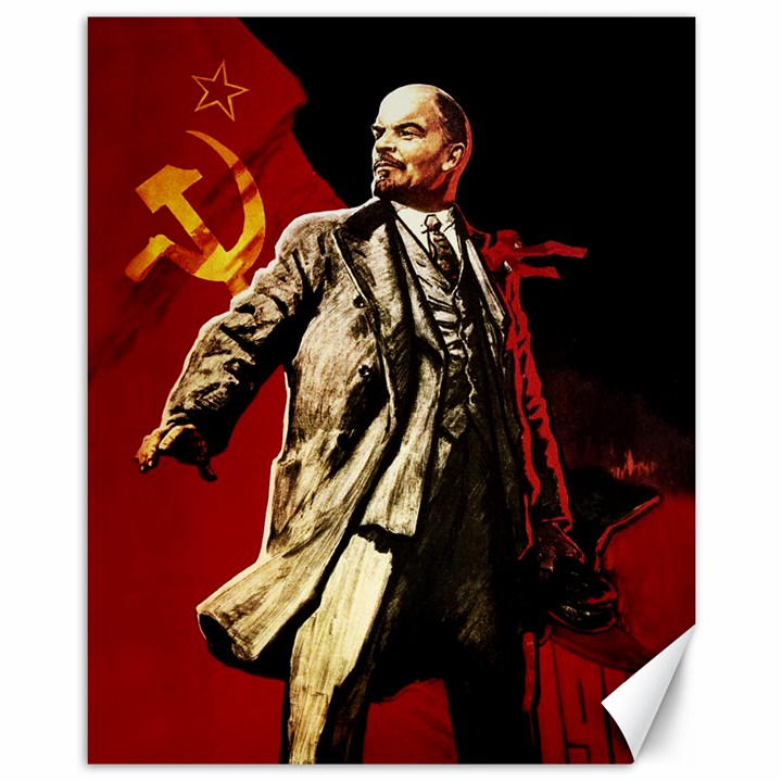 Lenin  Canvas 11  x 14  