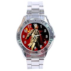 Lenin  Stainless Steel Analogue Watch