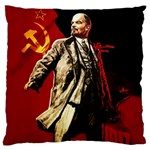 Lenin  Large Cushion Case (Two Sides) Front