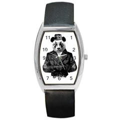Rorschach Panda Barrel Style Metal Watch by jumpercat