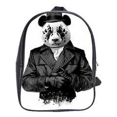 Rorschach Panda School Bag (xl) by jumpercat