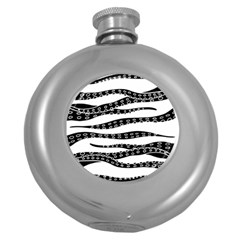 Hand Made Tentacle Round Hip Flask (5 Oz) by jumpercat