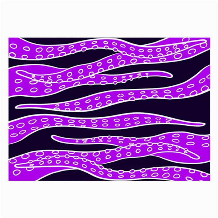 Purple Tentacles Large Glasses Cloth (2-Side)