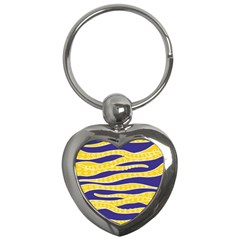 Yellow Tentacles Key Chains (heart)  by jumpercat