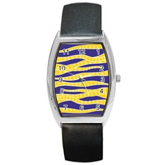 Yellow Tentacles Barrel Style Metal Watch by jumpercat