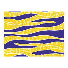 Yellow Tentacles Double Sided Flano Blanket (mini)  by jumpercat