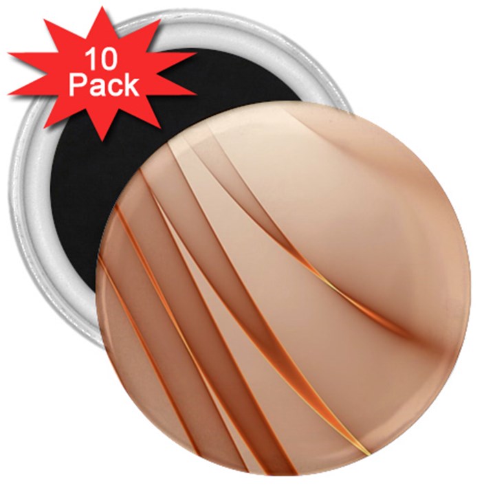 Background Light Glow Abstract Art 3  Magnets (10 pack) 