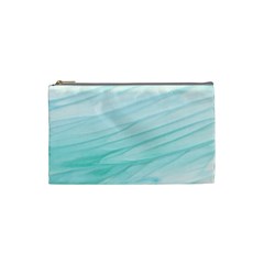 Texture Seawall Ink Wall Painting Cosmetic Bag (small)  by Nexatart