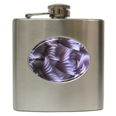 Sea Worm Under Water Abstract Hip Flask (6 Oz) by Nexatart