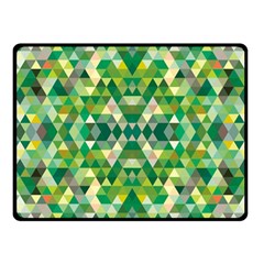 Forest Abstract Geometry Background Fleece Blanket (small) by Nexatart