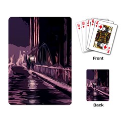 Texture Abstract Background City Playing Card