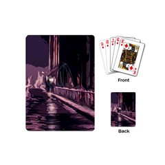 Texture Abstract Background City Playing Cards (Mini) 