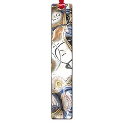 Time Abstract Dali Symbol Warp Large Book Marks by Nexatart