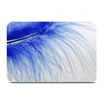 Feather Blue Colored Plate Mats 18 x12  Plate Mat