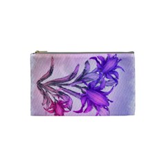 Flowers Flower Purple Flower Cosmetic Bag (small) 