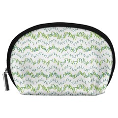 Wavy Linear Seamless Pattern Design  Accessory Pouches (large)  by dflcprints