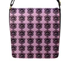 Three Women Pink Flap Messenger Bag (l)  by snowwhitegirl