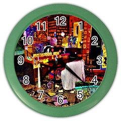 Home Sweet Home Color Wall Clocks by MRTACPANS