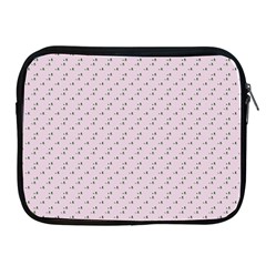 Pink Flowers Pink Apple Ipad 2/3/4 Zipper Cases