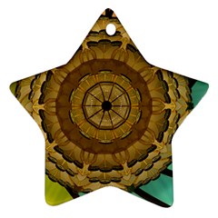 Kaleidoscope Dream Illusion Star Ornament (two Sides) by Nexatart