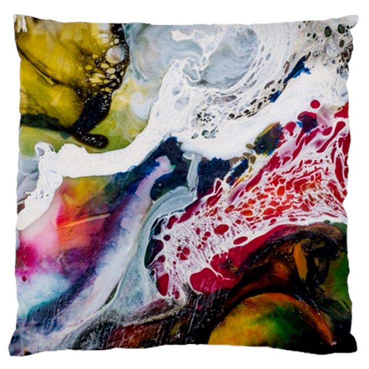 Abstract Art Detail Painting Large Cushion Case (One Side)