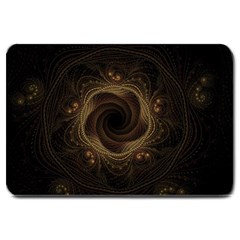 Beads Fractal Abstract Pattern Large Doormat  by Nexatart