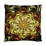 Fractal Flower Petals Gold Standard Cushion Case (Two Sides) Front