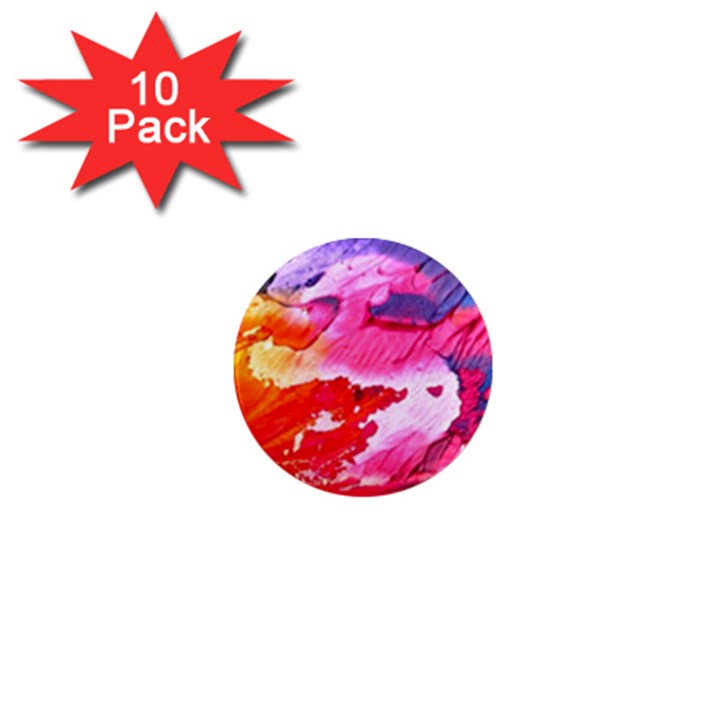 Abstract Art Background Paint 1  Mini Magnet (10 pack) 