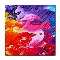 Abstract Art Background Paint Face Towel