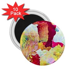 Art Detail Abstract Painting Wax 2.25  Magnets (10 pack) 