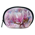 Flowers Magnolia Art Abstract Accessory Pouches (Medium)  Front