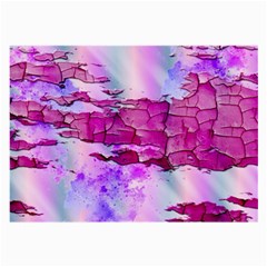 Background Crack Art Abstract Large Glasses Cloth (2-side)