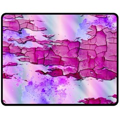 Background Crack Art Abstract Double Sided Fleece Blanket (medium)  by Nexatart