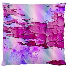 Background Crack Art Abstract Standard Flano Cushion Case (two Sides) by Nexatart