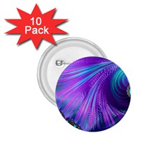 Abstract Fractal Fractal Structures 1 75  Buttons (10 Pack)