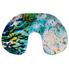 Abstract Art Modern Detail Macro Travel Neck Pillows