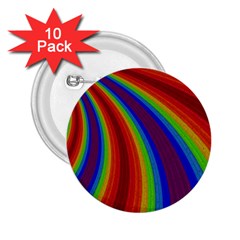 Abstract Pattern Lines Wave 2.25  Buttons (10 pack) 