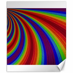 Abstract Pattern Lines Wave Canvas 8  x 10 