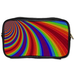 Abstract Pattern Lines Wave Toiletries Bags 2-Side