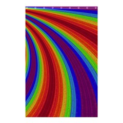 Abstract Pattern Lines Wave Shower Curtain 48  x 72  (Small) 