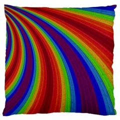 Abstract Pattern Lines Wave Large Cushion Case (Two Sides)