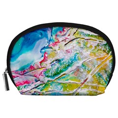 Art Abstract Abstract Art Accessory Pouches (large)  by Nexatart