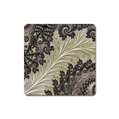 Pattern Decoration Retro Square Magnet