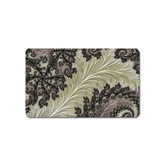 Pattern Decoration Retro Magnet (name Card)