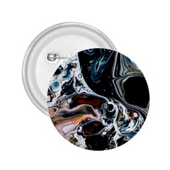 Abstract Flow River Black 2 25  Buttons by Nexatart