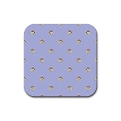 Monster Rats Hand Draw Illustration Pattern Rubber Coaster (square)  by dflcprints