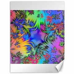 Star Abstract Colorful Fireworks Canvas 36  X 48   by Nexatart